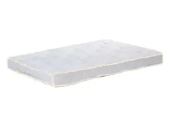 Cojín para sofá de palets gris 120x80x10 cm