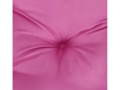 Cojín para sofá de palets tela rosa 60x40x12 cm