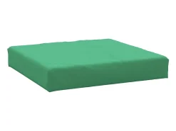 Cojín para sofá de palets tela Oxford verde 60x60x8 cm