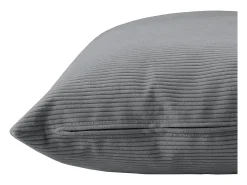 Cojín rectangular 30x50cm pana gris DUNE - SACASA