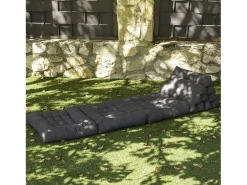 Colchón de suelo modular individual de poliuretano gris oscuro - SACASA