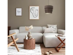 Colgante Con Pantalla Modelo Smile Niquel 3 L.
