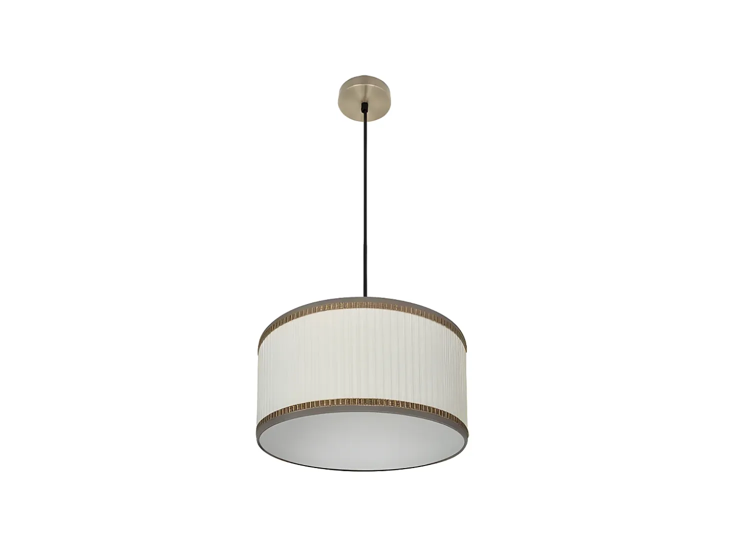 Colgante En Color Cuero/beis Modelo Soprano Regulable
