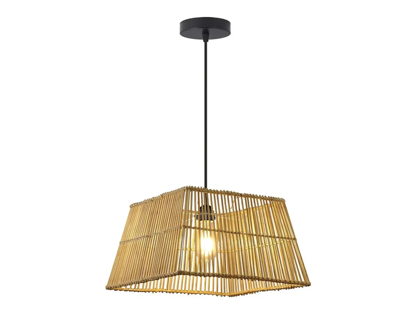 Colgante modelo Cabanas acabado cuerda 33 cm(alto)40 cm(ancho)40 cm(largo)
