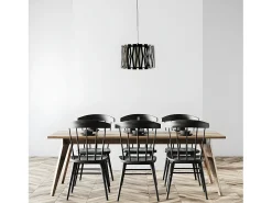 Colgante Modelo Cipres Marron De 1 Luz