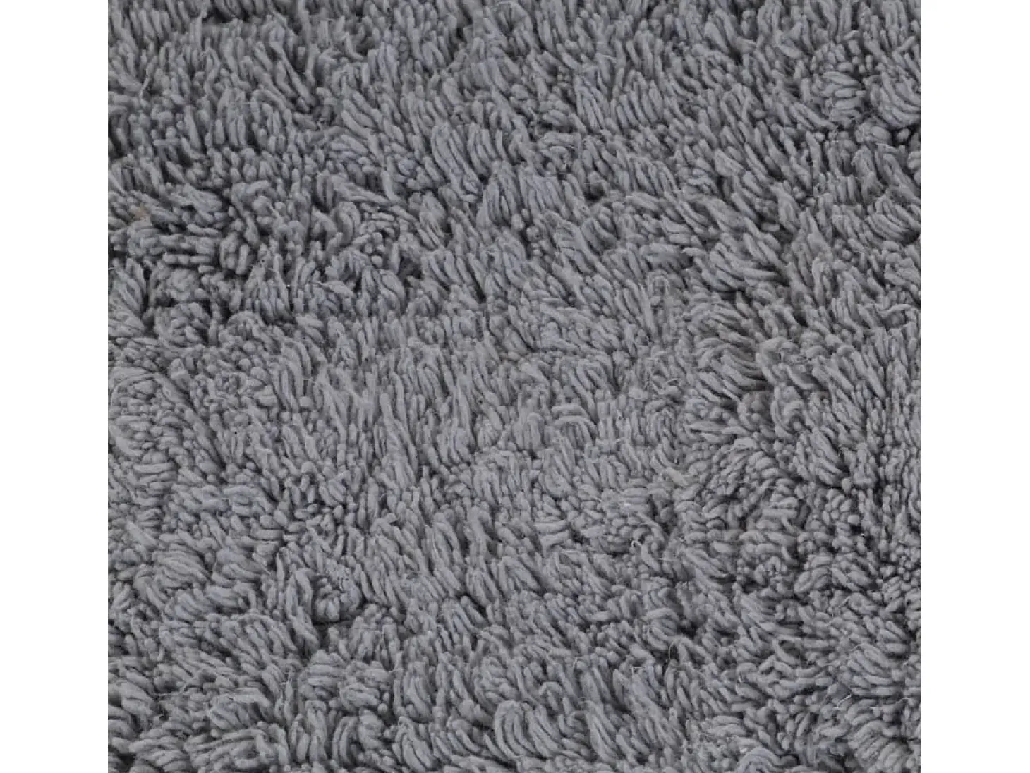 Conjunto de alfombrillas de baño de tela 3 piezas gris ES272353