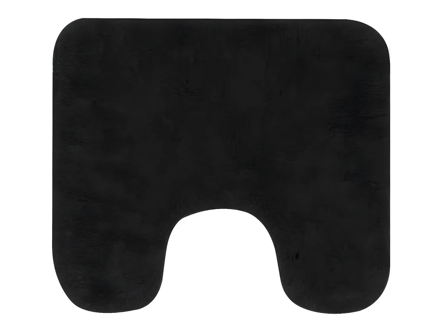 Conjunto de alfombrillas de baño de tela 3 piezas antracita ES589575