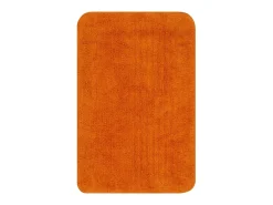 Conjunto de alfombrillas de baño de tela 2 piezas naranja ES806233