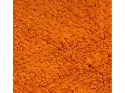 Conjunto de alfombrillas de baño de tela 2 piezas naranja ES806233
