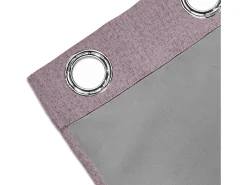 Cortina con ojales 100% blackout 135x180 cm ECLIPSE rosa