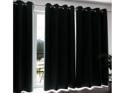 Cortina con ojales aislante y 100% opaca 135x300 cm ECLIPSE caqui, por Soleil d'ocre