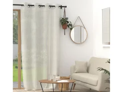 Cortina con ojales 135x250 cm BELLA oro, por Soleil d'ocre