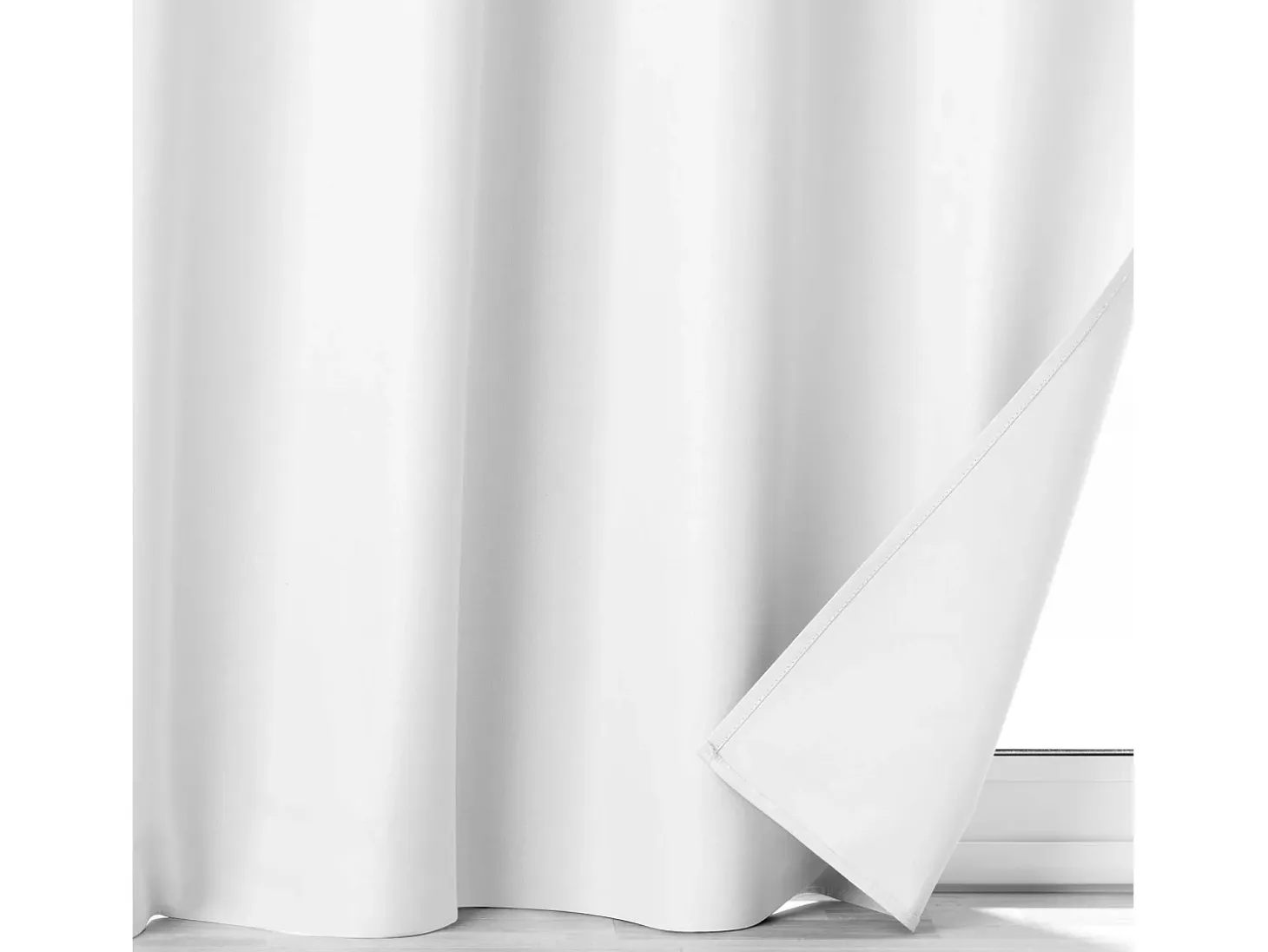 Cortina de microfibra 100% opaca 140 x 260 cm