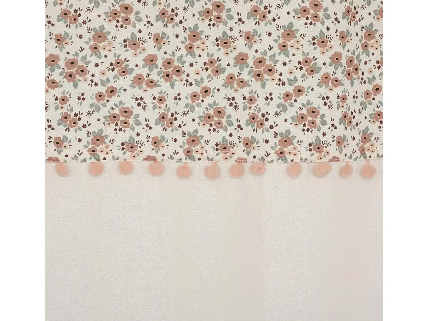 Cortina infantil con diseño floral 140 x 260 cm