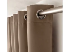 Cortina ocultante unida con 8 ollaos 140 x 180 cm