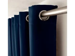 Cortina ocultante unida con 8 ollaos 140 x 240 cm