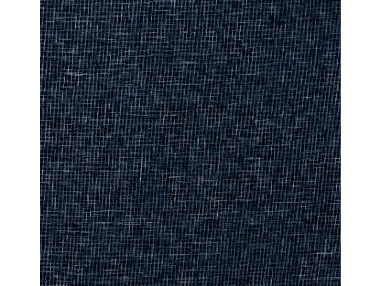 Cortina opaca con ganchos look de lino azul 290x245 cm ES482509