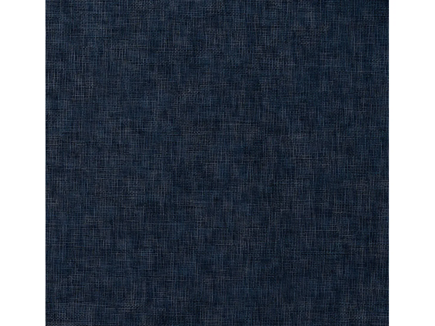 Cortina opaca con ganchos look de lino azul 290x245 cm ES482509