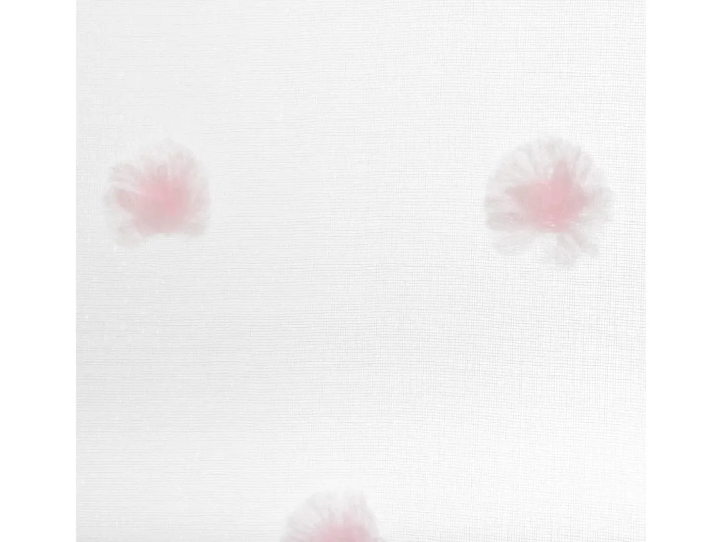 Cortina poliéster rosa 240x140cm
