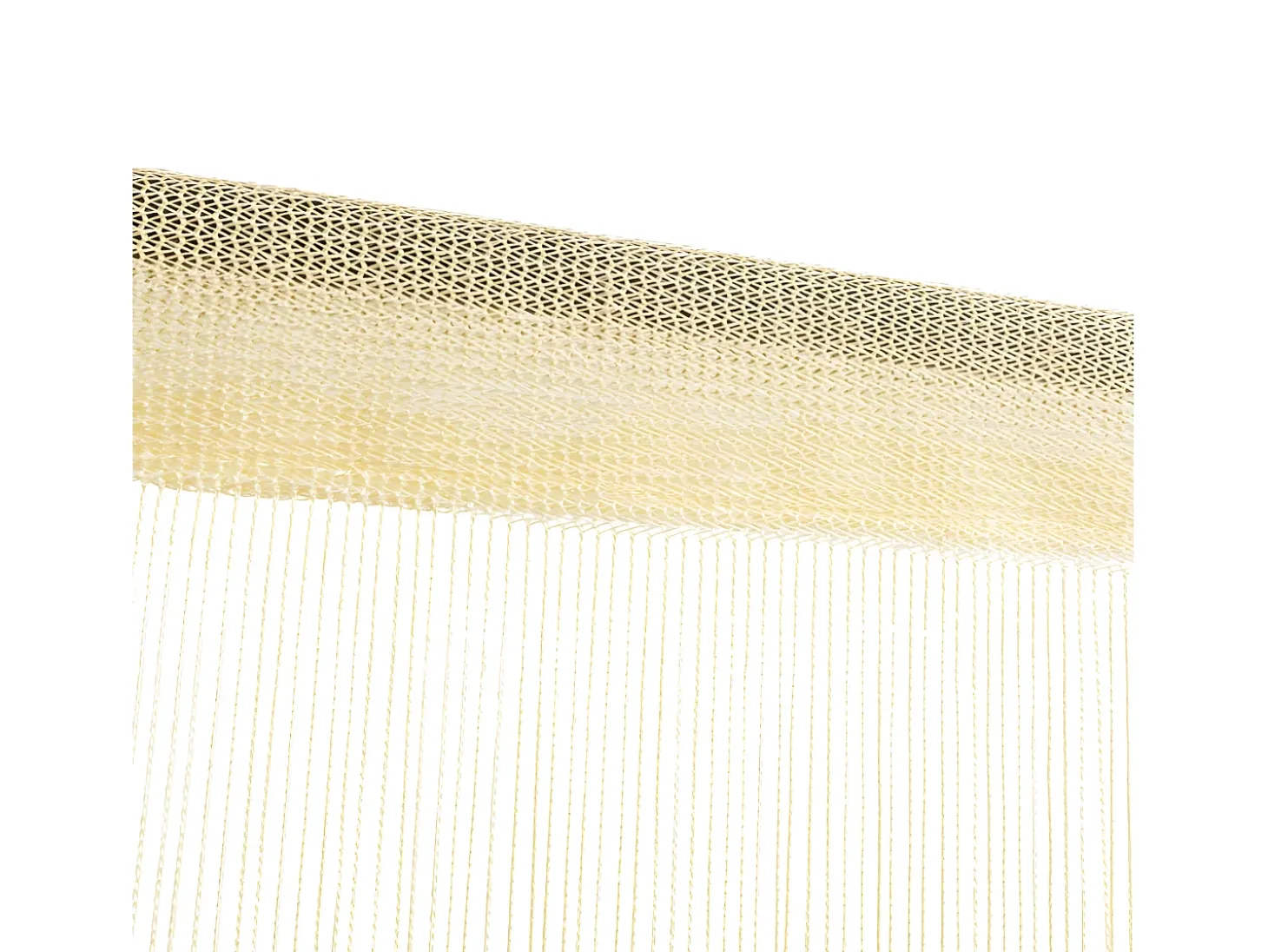 Cortinas de flecos 2 piezas 140x250 cm crema ES491975
