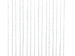 Cortinas de flecos 2 piezas 100x250 cm blancas ES524168
