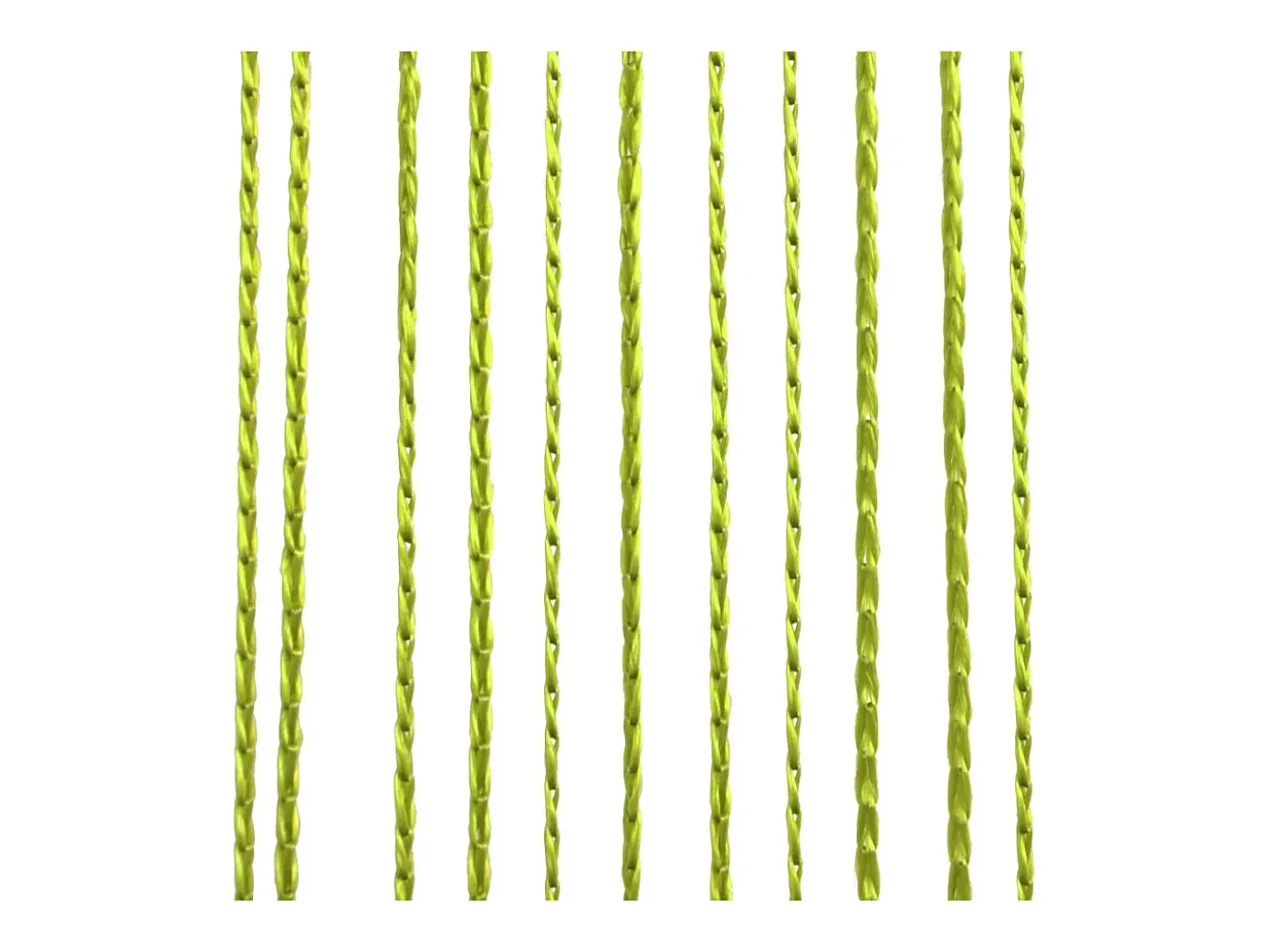 Cortinas de flecos 2 piezas 140x250 cm verde ES323091