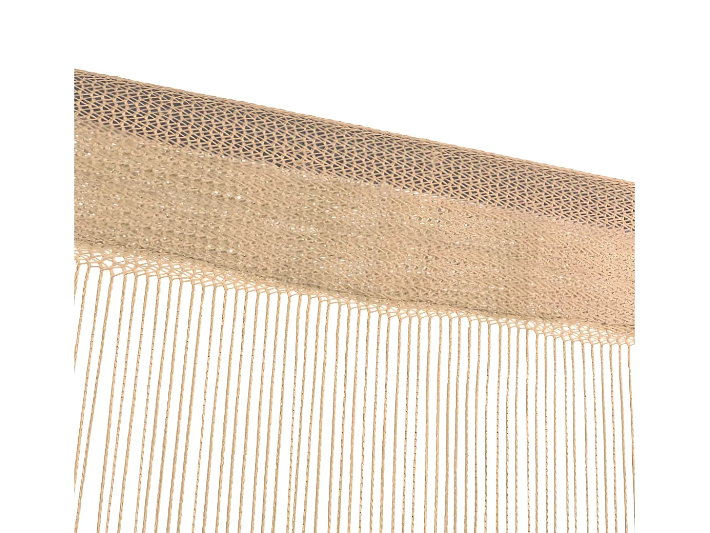 Cortinas de flecos 2 piezas 140x250 cm beige ES960563