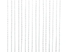 Cortinas de flecos 2 piezas 140x250 cm blancas ES329177