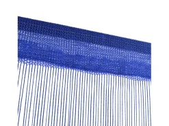 Cortinas de flecos 2 piezas 100x250 cm azul ES476266