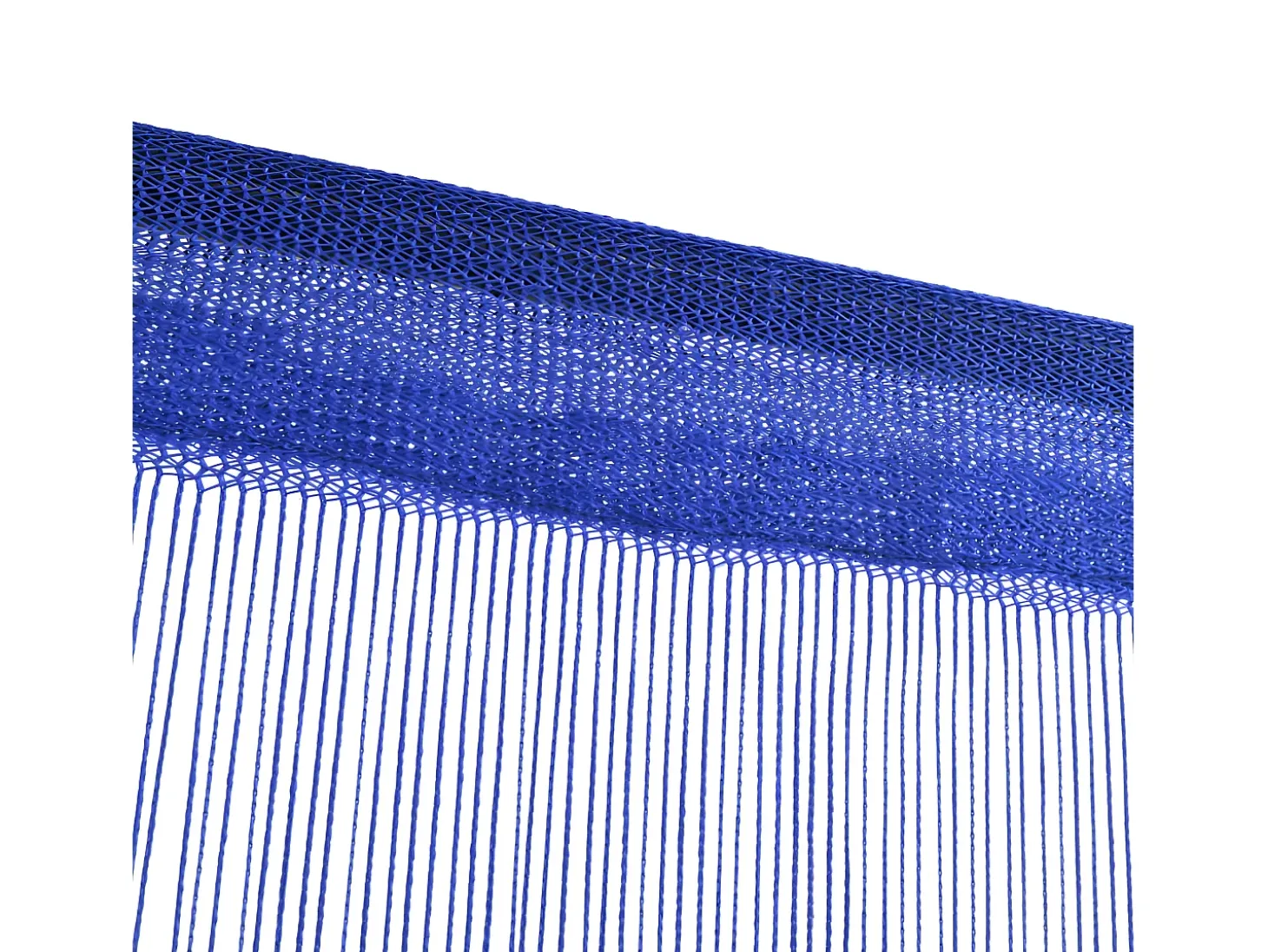 Cortinas de flecos 2 piezas 100x250 cm azul ES476266