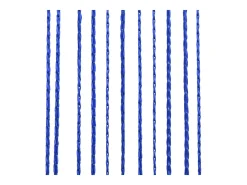 Cortinas de flecos 2 piezas 100x250 cm azul ES476266