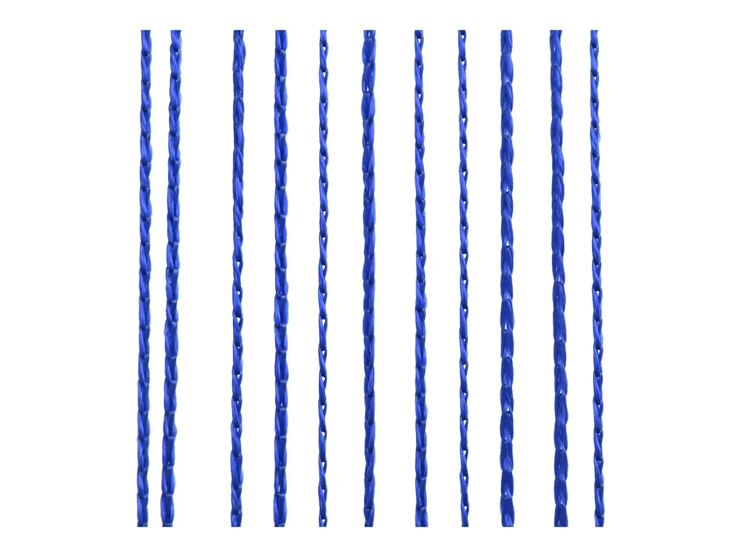 Cortinas de flecos 2 piezas 100x250 cm azul ES476266