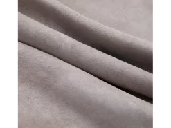 Cortinas opacas con anillas de metal 2 pzs gris topo 140x175 cm ES146143