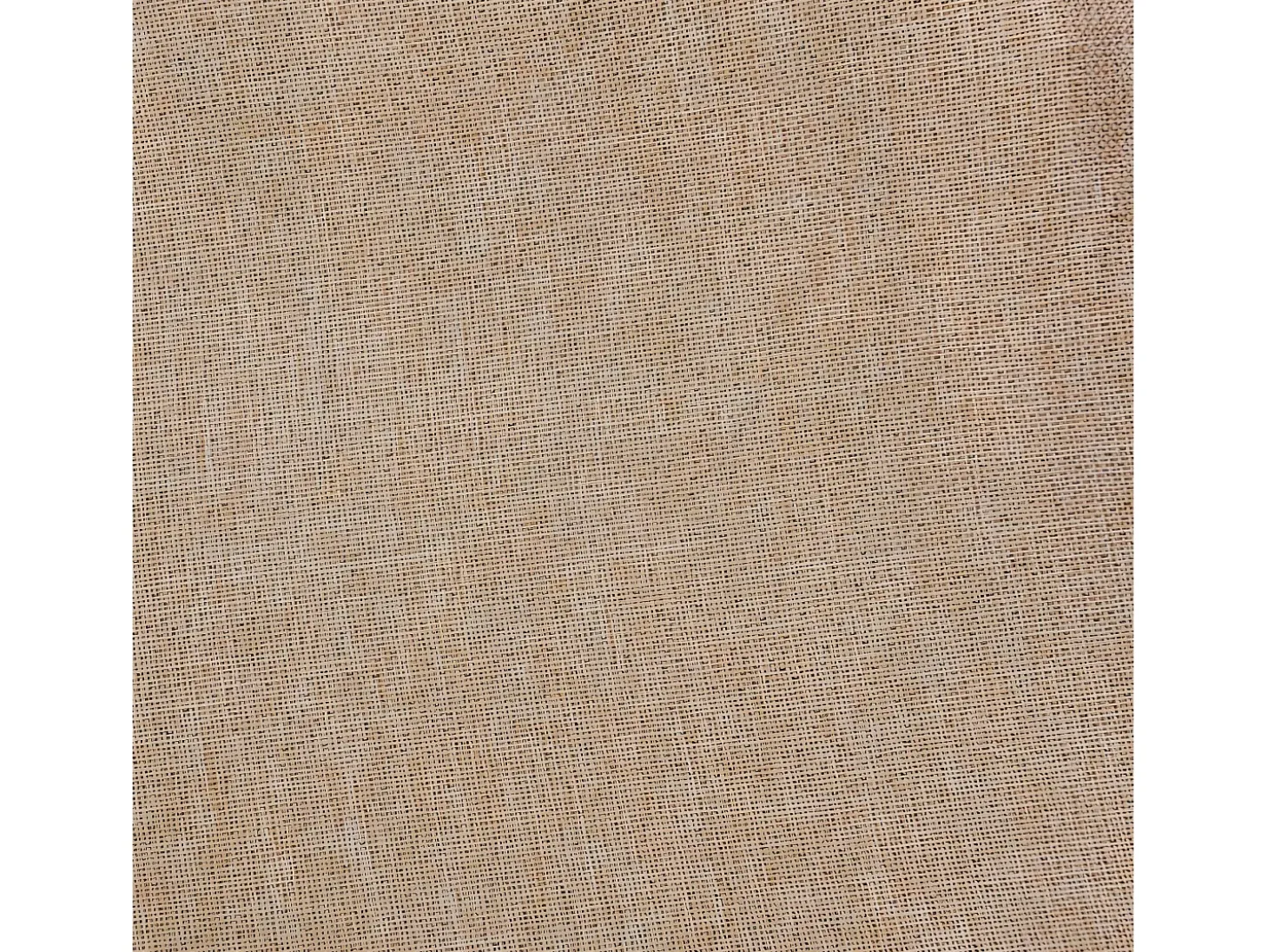 Cortinas opacas con ganchos look de lino 2 pzas beige 140x175cm ES560305