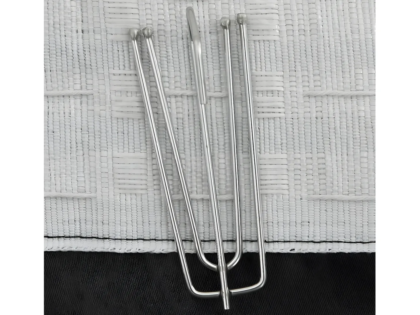 Cortinas opacas ganchos look de lino 2 pzas antracita 140x245cm ES665743