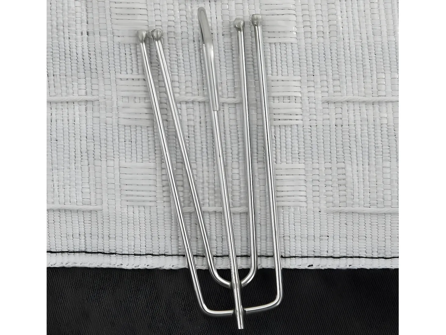 Cortinas opacas ganchos look de lino 2 pzas antracita 140x175cm ES199007