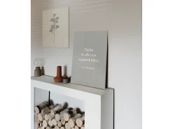 Cuadro de madera Blue Plant I