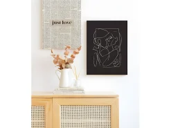 Cuadro de madera Just Love
