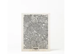 Cuadro de madera Paris