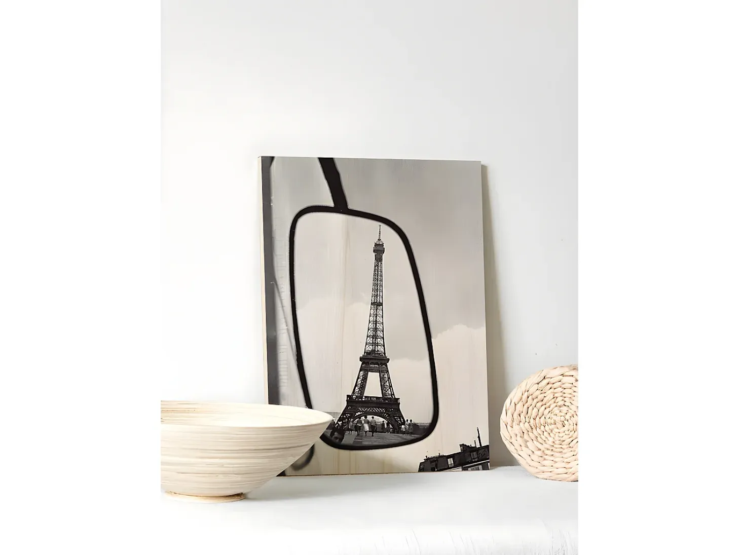Cuadro de madera Torre Eiffel