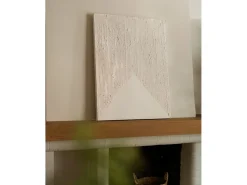 Cuadro decorativo sobre lienzo de algodón pintado artesanalmente con pintura al oleo sin marco de 60x80cm - ADRIANA - DECOWOOD