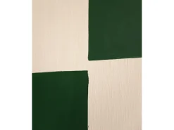 Cuadro decorativo sobre lienzo de algodón con marco de madera blanco pintado artesanalmente con pintura al oleo de 60x80cm - PRISMA - DECOWOOD