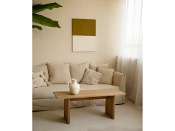 Cuadro decorativo sobre lienzo de algodón pintado artesanalmente con pintura al oleo sin marco de 60x80cm - MARINA - DECOWOOD