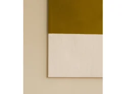 Cuadro decorativo sobre lienzo de algodón con marco de madera blanco pintado artesanalmente con pintura al oleo de 60x80cm - MARINA - DECOWOOD