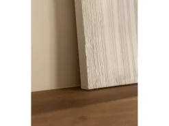 Cuadro decorativo sobre lienzo de algodón con marco de madera marrón claro pintado artesanalmente con pintura al oleo de 80x100cm - TESA - DECOWOOD