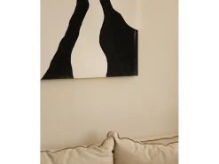 Cuadro decorativo sobre lienzo de algodón pintado artesanalmente con pintura al oleo sin marco de 100x150cm - KUSAMA - DECOWOOD