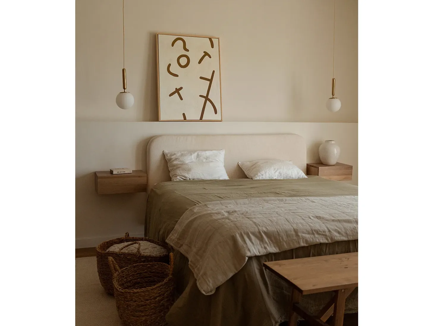 Cuadro decorativo sobre lienzo de algodón pintado artesanalmente con pintura al oleo sin marco de 80x100cm - VIRGINIA - DECOWOOD