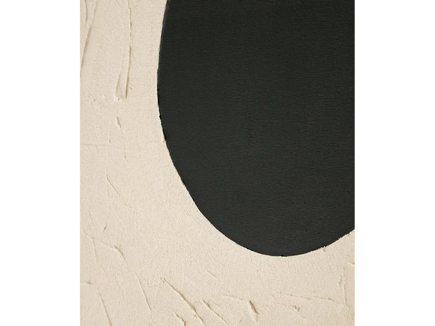 Cuadro decorativo sobre lienzo de algodón con marco de madera negro pintado artesanalmente con pintura al oleo de 100x150cm - VARO - DECOWOOD