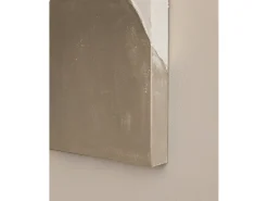 Cuadro decorativo sobre lienzo de algodón con marco de madera negro pintado artesanalmente con pintura al oleo de 80x100cm - KIKA - DECOWOOD