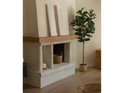 Cuadro decorativo sobre lienzo de algodón pintado artesanalmente con pintura al oleo sin marco de 60x80cm - TESA - DECOWOOD